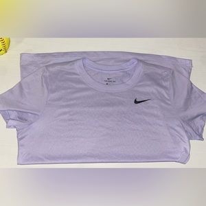 Lavender Nike Dri-Fit Shirt
